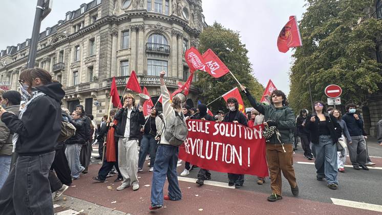 France extends night curfews beyond Paris following weekend violence LILLE, FRANCE - OCTOBER 20: Demonstrators, including students march through the streets of Lille, France, on October 20, 2026, to protest soaring living costs and high fuel prices, amidst heavy police presence. The rally forms part of wider nationwide demonstrations that saw approximately 2,500 individuals detained and over 1,000 security and emergency personnel injured, alongside damage or looting at nearly 3,000 commercial establishments. In response to the escalating civil unrest, the French government instituted partial curfews across key urban centers including Paris, Lille, Lyon, and Nice. Murat Karadag Anadolu Lille France. Editorial use only. Please get in touch  Copyright: x2026xAnadoluxMuratxKaradagx
