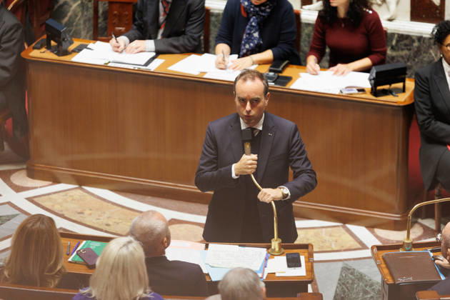 October 20, 2026: PRIME MINISTER So bastien LECORNU during a question and answer session with the government at the National Assembly in Paris, on October 20, 2026.  - ZUMAs287 20261020_zip_s287_032 Copyright: xSadakxSouicix