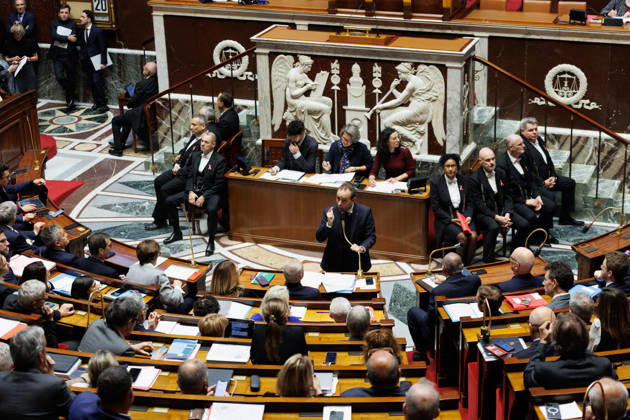 October 20, 2026: PRIME MINISTER SÃ bastien LECORNU during a question and answer session with the government at the National Assembly in Paris, on October 20, 2026. - ZUMAs287 20261020_zip_s287_034 Copyright: xSadakxSouicix