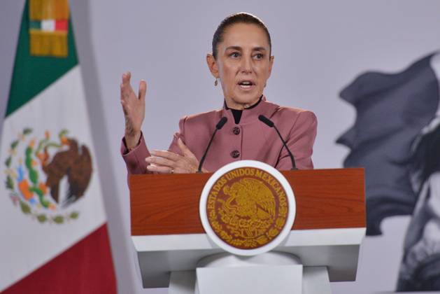 October 20, 2026: TO-45548& x2014;MEXICO , October 20, 2026. Mexican President Claudia Sheinbaum spoke about healthcare and national policy during the "People& x2019;s Conference" (Conferencia del Pueblo) at the National Palace in Mexico City. Clasos.com.mx - ZUMAcs4_ 20261020_faa_cs4_019 Copyright: xJavierxLiraxOterox