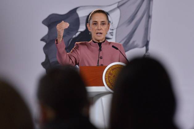 October 20, 2026: TO-45548& x2014;MEXICO , October 20, 2026. Mexican President Claudia Sheinbaum spoke about healthcare and national policy during the "People& x2019;s Conference" (Conferencia del Pueblo) at the National Palace in Mexico City. Clasos.com.mx - ZUMAcs4_ 20261020_faa_cs4_026 Copyright: xJavierxLiraxOterox