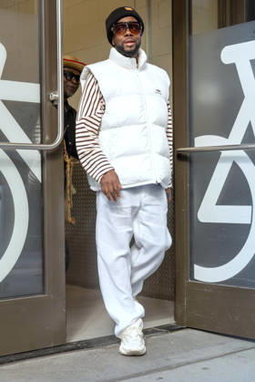NEW YORK, NY - OCTOBER 20: Wyclef Jean seen at ABC Studios on October 20, 2026 in New York City. Credit: AdMedia. USA - ZUMAa123 20261020_zaa_a123_003 Copyright: xCamaraxPorterx