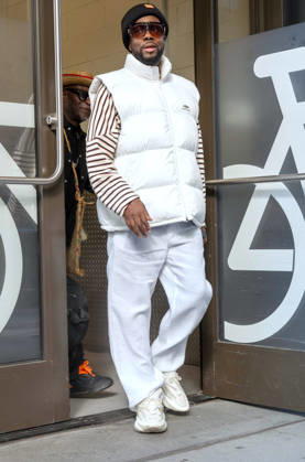 Wyclef Jean Seen at ABC Studios NEW YORK, NY - OCTOBER 20: Wyclef Jean seen at ABC Studios on October 20, 2026 in New York City. Credit: Camara Porter AdMedia EDITORIAL USE ONLY  Copyright: xx CamaraxPorterx admphotosthree020955