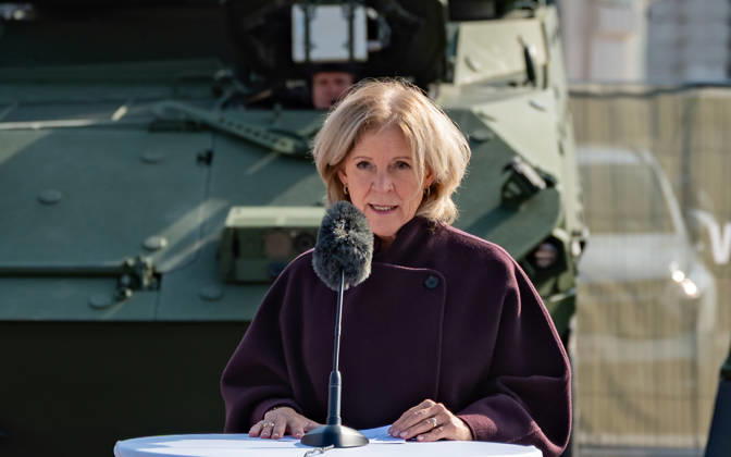 October 20, 2026 Press conference on the Austrian Armed Forces’ Information and Demonstration Event on National Day 2026. The photo shows Ingrid Thurnher, journalist, television host, ORF radio director, and interim general director. Vienna, Heldenplatz, Vienna, Austria