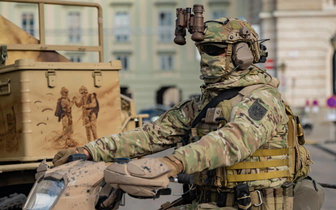 October 20, 2026 Press release regarding the Austrian Armed Forces information and demonstration event on National Day 2026. Image shows subject: symbolic image of the military in Vienna, Heldenplatz, Vienna, Austria