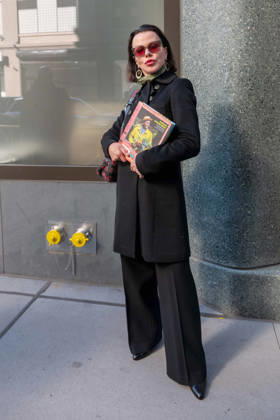 Debi Mazar Seen at ABC Studios NEW YORK, NY - OCTOBER 20: Debi Mazar seen at ABC Studios on October 20, 2026 in New York City. Credit: Camara Porter AdMedia New York City New York USA EDITORIAL USE ONLY  Copyright: xx AdMediax admphotosthree020999