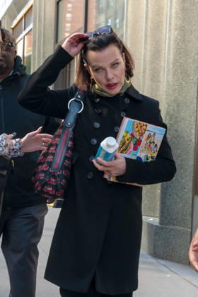 Debi Mazar Seen at ABC Studios NEW YORK, NY - OCTOBER 20: Debi Mazar seen at ABC Studios on October 20, 2026 in New York City. Credit: Camara Porter AdMedia New York City New York USA EDITORIAL USE ONLY  Copyright: xx AdMediax admphotosthree021002