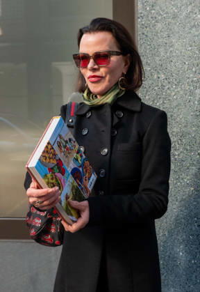 Debi Mazar Seen at ABC Studios NEW YORK, NY - OCTOBER 20: Debi Mazar seen at ABC Studios on October 20, 2026 in New York City. Credit: Camara Porter AdMedia New York City New York USA EDITORIAL USE ONLY  Copyright: xx AdMediax admphotosthree021003