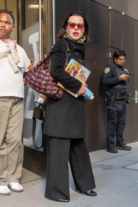 Debi Mazar Seen at ABC Studios NEW YORK, NY - OCTOBER 20: Debi Mazar seen at ABC Studios on October 20, 2026 in New York City. Credit: Camara Porter AdMedia New York City New York USA EDITORIAL USE ONLY  Copyright: xx AdMediax admphotosthree021004