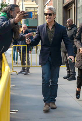 NEW YORK, NY - OCTOBER 20: Andy Cohen seen at ABC Studios on October 20, 2026 in New York City. Credit: Camara Porter New York City USA - ZUMAa123 20261020_zaa_a123_068 Copyright: xAdMediax