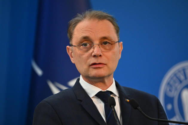 Romania s Parliament approves new Niculescu government BUCHAREST, ROMANIA - OCTOBER 20: Romanian Prime Minister Luca Niculescu delivers a speech following the first official cabinet meeting of the new government at Victoria Palace in Bucharest, Romania, on October 20, 2026. Alex Nicodim Anadolu Bucharest Romania. Editorial use only. Please get in touch for any other usage.  Copyright: x2026xAnadoluxAlexxNicodimx