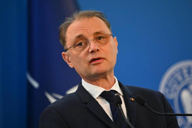 Romania s Parliament approves new Niculescu government BUCHAREST, ROMANIA - OCTOBER 20: Romanian Prime Minister Luca Niculescu delivers a speech following the first official cabinet meeting of the new government at Victoria Palace in Bucharest, Romania, on October 20, 2026. Alex Nicodim Anadolu Bucharest Romania. Editorial use only. Please get in touch for any other usage.  Copyright: x2026xAnadoluxAlexxNicodimx