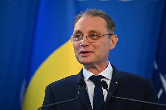 Romania s Parliament approves new Niculescu government BUCHAREST, ROMANIA - OCTOBER 20: Romanian Prime Minister Luca Niculescu delivers a speech following the first official cabinet meeting of the new government at Victoria Palace in Bucharest, Romania, on October 20, 2026. Alex Nicodim Anadolu Bucharest Romania. Editorial use only. Please get in touch for any other usage.  Copyright: x2026xAnadoluxAlexxNicodimx
