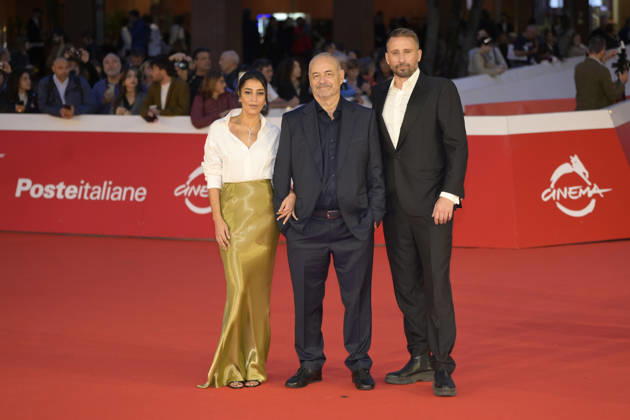 October 20, 2026, Rome, Italy: Leïla Bekhti (l), Jean-Pierre Jeunet (c) and Matthias Schoenaerts (r) attend the red carpet of film Changer l eau des fleurs at the 2026 Rome Film Fest, held at the Auditorium Parco della Musica. Rome Italy - ZUMAs197 20261020_aaa_s197_429 Copyright: xMarioxCartellix