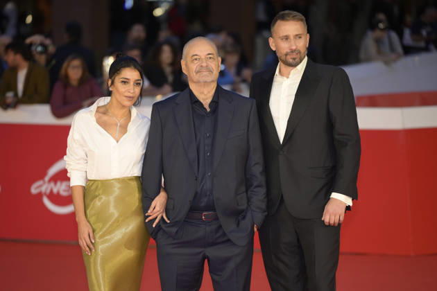 October 20, 2026, Rome, Italy: Leïla Bekhti (l), Jean-Pierre Jeunet (c) and Matthias Schoenaerts (r) attend the red carpet of film Changer l eau des fleurs at the 2026 Rome Film Fest, held at the Auditorium Parco della Musica. Rome Italy - ZUMAs197 20261020_aaa_s197_438 Copyright: xMarioxCartellix