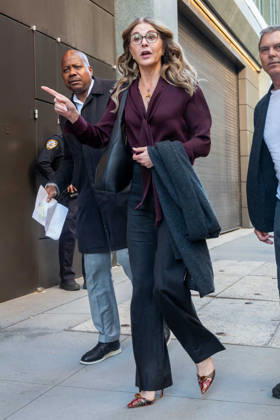 Jane Leeves Seen at ABC Studios NEW YORK, NY - OCTOBER 20: Jane Leeves seen at ABC Studios on October 20, 2026 in New York City. Credit: Camara Porter AdMedia EDITORIAL USE ONLY  Copyright: xx CamaraxPorter AdMediax admphotosthree021051