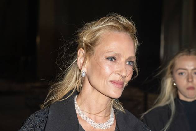 Room to Grow Gala, New York, USA - 20 Oct Uma Thurman attends the Room to Grow Gala at Ziegfeld Ballroom on October 20, 2026 in New York City. New York United States Copyright: xRonxAdarx xSOPAxImagesx Ron-Adar-1460482