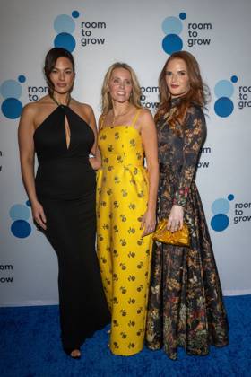 October 20, 2026, New York, New York, United States: (L-R) Ashley Graham, Jeanne McEnerney and Amanda Hindlian attend.the Room to Grow Gala at Ziegfeld Ballroom on October 20, 2026 in New York City. New York United States - ZUMAs197 20261020_aaa_s197_656 Copyright: xRonxAdarx