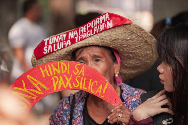 October 21, 2026, Quezon City, Quezon, Philippines: Hundreds of youth activists, rights advocates, and agrarian reform advocates marched with farmers, indigenous people, and workers as they celebrate Peasants Day. Quezon City Philippines - ZUMAy102 20261021_zip_y102_002 Copyright: xKenosisxYapx