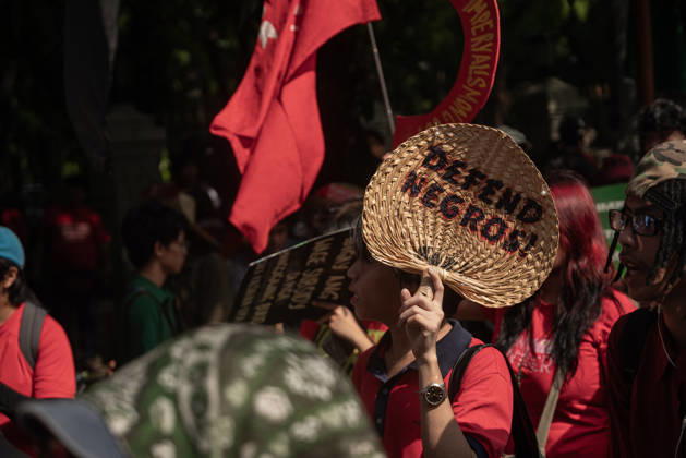 October 21, 2026, Quezon City, Quezon, Philippines: Hundreds of youth activists, rights advocates, and agrarian reform advocates marched with farmers, indigenous people, and workers as they celebrate Peasants Day. Quezon City Philippines - ZUMAy102 20261021_zip_y102_009 Copyright: xKenosisxYapx