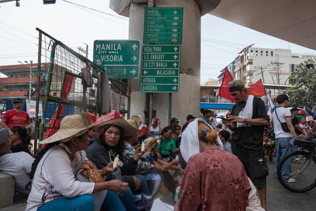 October 21, 2026, Quezon City, Quezon, Philippines: Hundreds of youth activists, rights advocates, and agrarian reform advocates marched with farmers, indigenous people, and workers as they celebrate Peasants Day. Quezon City Philippines - ZUMAy102 20261021_zip_y102_016 Copyright: xKenosisxYapx