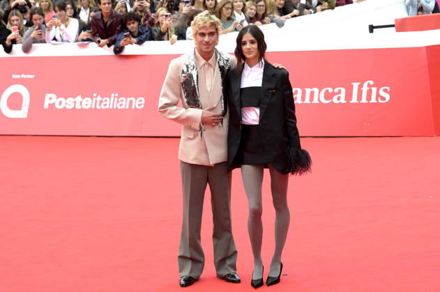Lorenzo Zurzolo and Benedetta Porcaroli at the premiere of the film *7 anniversari* at the 21st Rome International Film Festival (Festa del Cinema di Roma) 2026 at the Auditorium Parco della Musica in Rome, October 20, 2026 Foto:xA.xM.xTinghinox xFuturexImagex anniversari_6048