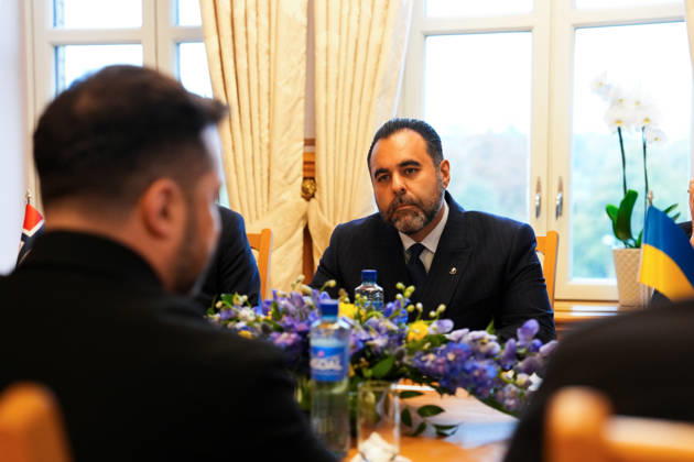 Ukrainian President Visits Norway, Oslo, October 21, 2026. Ukrainian President Volodymyr Zelenskyy visits the Storting, where he meets with Storting President Masud Gharahkhani and the parliamentary leaders. Photo: Ole Berg Rusten, NTB POOL, Oslo, Norway, 1nEtLRPF1cg EDITORFOR MEDIA USE ONLY Ref BNC POL1nEtLRPF1cg jpg  Copyright: xOlexBerg-Rustenx xNTBx