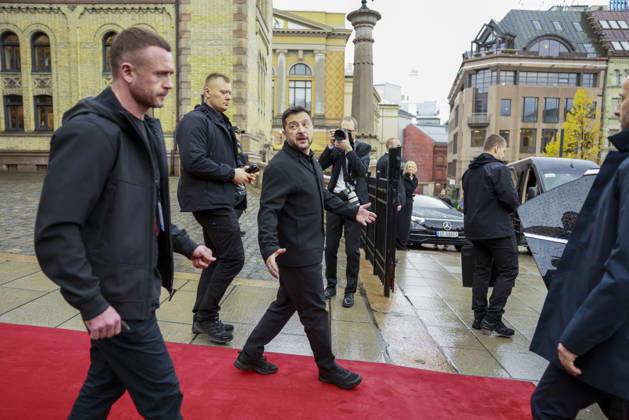 Ukraine Talks in Oslo, Ukrainian President Volodymyr Zelenskyy visits the Storting in Oslo, October 21, 2026. Ukrainian President Volodymyr Zelenskyy visits the Storting, where he meets with Storting President Masud Gharahkhani and the parliamentary leaders. Photo: Jonas Been Henriksen, NTB, Oslo, Norway xRuU9NKFNbk EDITORIAL USE ONLY Ref BNC POLxRuU9NKFNbk jpg  Copyright: xJonasxBeenxHenriksenx xNTBx