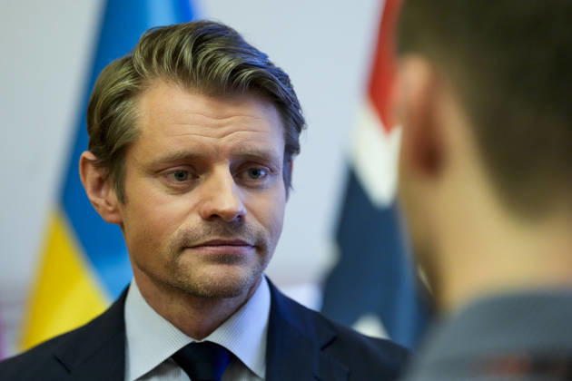 The President of Ukraine Visits Norway Oslo 20261021 Peter Frolich H During the visit, Ukrainian President Volodymyr Zelenskyy visits the Storting, where he meets with Storting President Masud Gharahkhani and the parliamentary leaders. Photo: Ole Berg Rusten, NTB POOL, Oslo, Norway 0VboUfkfVYU EDITORIAL USE ONLY Ref BNC POL0VboUfkfVYU jpg  Copyright: xOlexBerg-Rustenx xNTBx