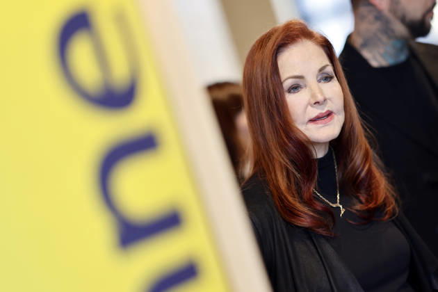 Actress Priscilla Presley, widow of the late iconic singer Elvis Presley, at a press conference for the MALIN MEDIA GROUP event An Evening with Priscilla Presley in Baesweiler, Baesweiler, October 20, 2026, North Rhine-Westphalia, Germany Copyright: xChristophxHardtx