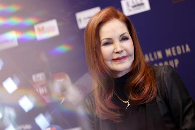 Actress Priscilla Presley, widow of the late iconic singer Elvis Presley, at a press conference for the MALIN MEDIA GROUP event An Evening with Priscilla Presley in Baesweiler, Baesweiler, October 20, 2026, North Rhine-Westphalia, Germany Copyright: xChristophxHardtx