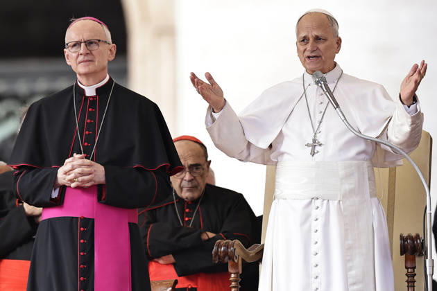 October 21, 2026. Vatican City - POPE LEO XIV during his weekly General Audience in St. meter s Square. Before beginning the audience, the Holy Father thanked the pilgrims present with those words: Dear brothers and Sisters, good morning and welcome! The first think I wold to say in thanks you. Thanks for the support of your prayers. Thanks be to Good for His generosity. Let us all renew our trust in God s goodness and mercy . . EvandroInetti_via ZUMA Wire Vatican City State  - ZUMAi15_ 20261021_zaf_i15_028 Copyright: xEvandroxInettix