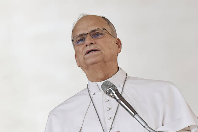 October 21, 2026. Vatican City - POPE LEO XIV during his weekly General Audience in St. meter s Square. Before beginning the audience, the Holy Father thanked the pilgrims present with those words: Dear brothers and Sisters, good morning and welcome! The first think I wold to say in thanks you. Thanks for the support of your prayers. Thanks be to Good for His generosity. Let us all renew our trust in God s goodness and mercy . . EvandroInetti_via ZUMA Wire Vatican City State  - ZUMAi15_ 20261021_zaf_i15_064 Copyright: xEvandroxInettix