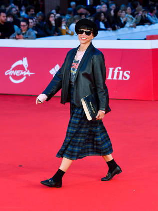 IPA89996877 - Rome, 2026 Film Festival Evening 9 Red carpet for the film *Giorni felici*. Pictured: Susy Laude Copyright: xVincenzoxLandix xPoolxRomaxFilmxFestx2026x IPA89996877