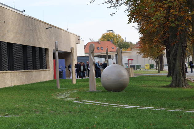 The Bautzen branch of the state-owned enterprise Sächsisches Immobilien und Baumanagement (SIB) today held a ceremony to mark the completion of the new prison kitchen at the Bautzen Correctional Facility. The previous prison kitc Copyright: xMatthiasxWehnertx