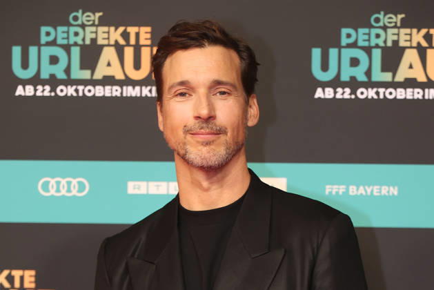 Florian David Fitz at the premiere of *Der perfekte Urlaub* at Cinedom on October 21, 2026, in Cologne, Germany. The premiere of *Der perfekte Urlaub* in Cologne, Germany