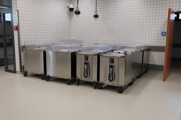 The Bautzen branch of the state-owned enterprise Sächsisches Immobilien und Baumanagement (SIB) today held a ceremony to mark the completion of the new prison kitchen at the Bautzen Correctional Facility. The previous prison kitc Copyright: xMatthiasxWehnertx