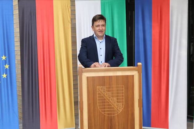Jaroslaw Golaszewski, Branch Manager of the Saxon Real Estate and Construction Management State Enter Copyright: xMatthiasxWehnertx