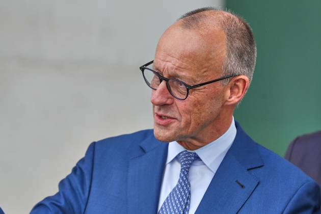 Berlin, Germany, October 21, 2026; Federal Chancellery: Reception for the President of Mongolia; Federal Chancellor Friedrich Merz (CDU) Copyright: xdtsxNachrichtenagenturx dts_140184