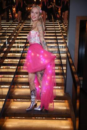 VISIT X Venus 2026 Opening Party Anna Secret VISIT X Trade Show Opening Party for Venus 2026, AMANO Grand Central Hotel, Berlin, Date: October 21, 2026 Copyright: xEventpress Kratschx