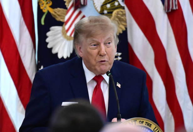 DC: Trump Roundtable on Cybercrime Against Seniors United States President Donald J Trump makes remarks as he hosts a Roundtable on Protecting American Families and Seniors from Cybercrime, in the East Room of the White House in Washington, DC, USA, on Wednesday, October 21, 2026. Credit: CNP AdMedia EDITORIAL USE ONLY  Copyright: xx AdMediax admphotosthree021234