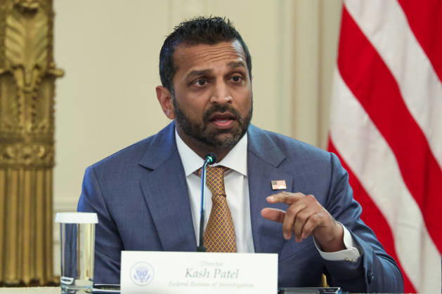 DC: Trump Roundtable on Cybercrime Against Seniors Kash Patel, Director, Federal Bureau of Investigation (FBI), speaks during a roundtable discussion on cybercrime in the East Room of the White House on October 21, 2026 in Washington, D.C. The administration is fighting back against foreign-based organized criminal organizations that exploit Americans in cyberspace and their scam centers and fraud schemes. Credit: CNP AdMedia EDITORIAL USE ONLY  Copyright: xx AdMediax admphotosthree021237