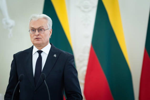 Gitanas Nauseda, President of the Republic of Lithuania, received Jakov Milatovic, President of Montenegro, who was visiting Lithuania. Vilnius, October 22, 2026  Copyright: xx