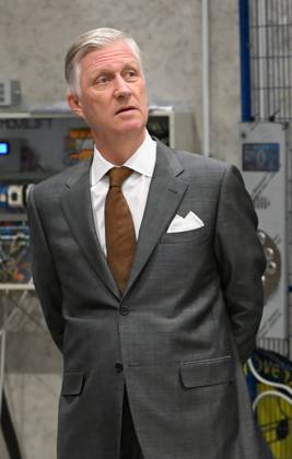 The King Visits Technicity Brussels ANDERLECHT, BELGIUM - OCTOBER 22 : King Philippe visits Technicity.brussels, the training and employment hub for the technology industry, in Anderlecht. Technicity.brussels was established through a public-private partnership and is aimed at job seekers, employees seeking retraining or further education, and students and teachers from secondary schools and colleges. The organization offers hands-on technical training and actively assists participants in finding a job. Companies can turn to it for continuing education for their staff or to rent modern technical infrastructure. During his visit, the King toured four training workshopselevator technology; HVAC and refrigeration technology; welding; and ele  Copyright: xBertxVanxDenxBrouckex