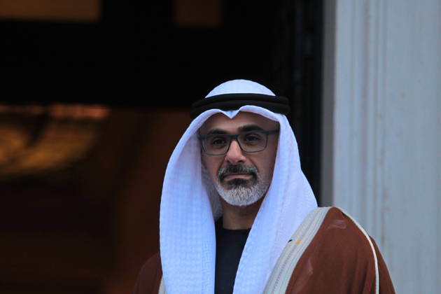 October 22, 2026, Athens, Greece: Abu Dhabi Crown Prince Sheikh Khaled bin Mohamed bin Zayed Al Nahyan meets Greek Prime Minister Kyriakos Mitsotakis at the Maximos Mansion in Athens on Thursday, October 22, 2026, during his official visit to Greece. The meeting focuses on strengthening bilateral relations and expanding cooperation between Greece and the United Arab Emirates in areas of mutual interest. Athens Greece - ZUMAv62_ 20261022_zaf_v62_003 Copyright: xAristidisxVafeiadakisx