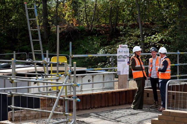 Britain s Kate, Princess of Wales visits Ipswich Britain s Kate, Princess of Wales views construction work at The Treehouse children s hospice during a visit to learn about the care and support provided by East Anglia s Children s Hospices (EACH), in Ipswich, Britain, October 22, 2026., Credit:Avalon.red PA ROTA - B68 Avalon UNITED KINGDOM, Ipswich  Copyright: xAvalon.redx xPAxROTAx-xB68x xAvalonx 1145643456