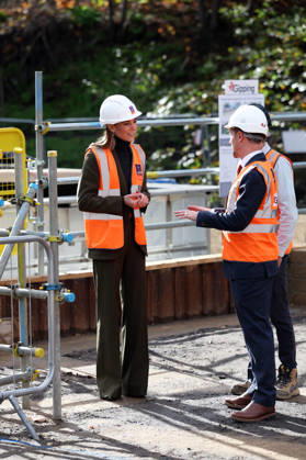 Britain s Kate, Princess of Wales visits Ipswich Britain s Kate, Princess of Wales views construction work at The Treehouse children s hospice during a visit to learn about the care and support provided by East Anglia s Children s Hospices (EACH), in Ipswich, Britain, October 22, 2026., Credit:Avalon.red PA ROTA - B68 Avalon UNITED KINGDOM, Ipswich  Copyright: xAvalon.redx xPAxROTAx-xB68x xAvalonx 1145643460