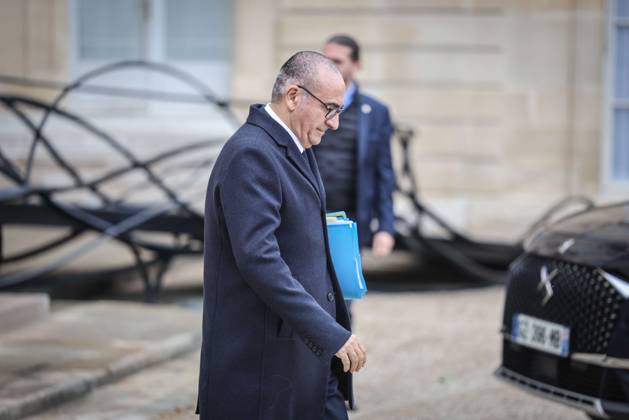 Paris, France le 22 octobre 2026 - Sortie du Conseil des ministres au palais de l Elysee - Exit of the Council of Ministers at the Elysee Palace Ici M. Laurent NUNEZ, ministre de l Interieur  Copyright: xSebastienxTOUBONx
