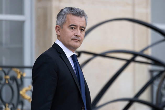 Weekly Cabinet Meeting - Paris Justice Minister Gerald Darmanin leaves after attending the weekly cabinet meeting at the Elysee Palace in Paris on October 22, 2026. Photo by Raphael Lafargue ABACAPRESS.COM Paris France Copyright: xLafarguexRaphael ABACAx