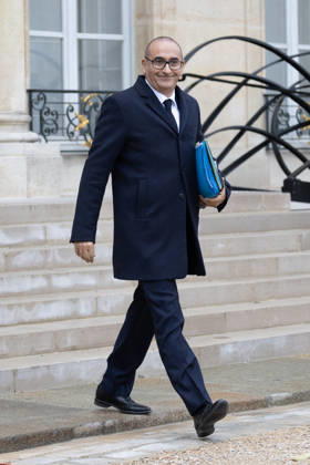 Weekly Cabinet Meeting - Paris Interior Minister Laurent Nunez leaves after attending the weekly cabinet meeting at the Elysee Palace in Paris on October 22, 2026. Photo by Raphael Lafargue ABACAPRESS.COM Paris France  Copyright: xLafarguexRaphael ABACAx